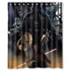 thumbnail image 1 of Cortina de ducha de Star Wars Darth Maul, juego de cortina de baño con ganchos, tamaño 60 x 72 pulgadas, 1 of 3