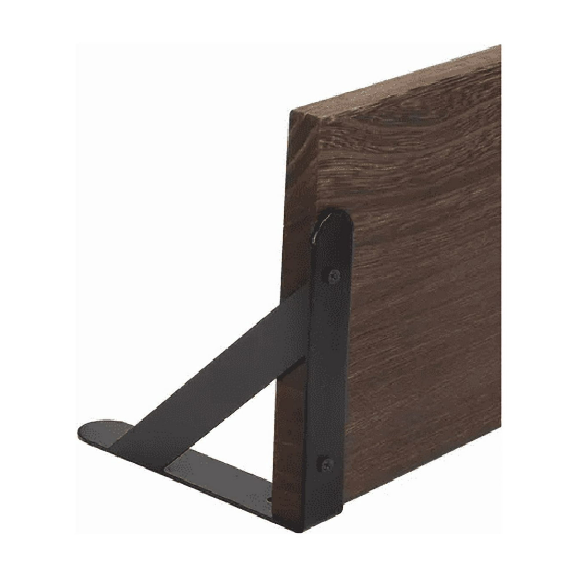 Genérico - Repisas Flotantes De Madera Multipropósito Kit 4 Marrón Oscuro