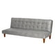thumbnail image 2 of Futon Turin Cuero Kentucky Gris, 2 of 3