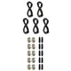 thumbnail image 3 of cable de cuerda de salto de repuesto cuerda de ajuste del cable de velocidad tornillos tapa lateral negro, 3 of 6