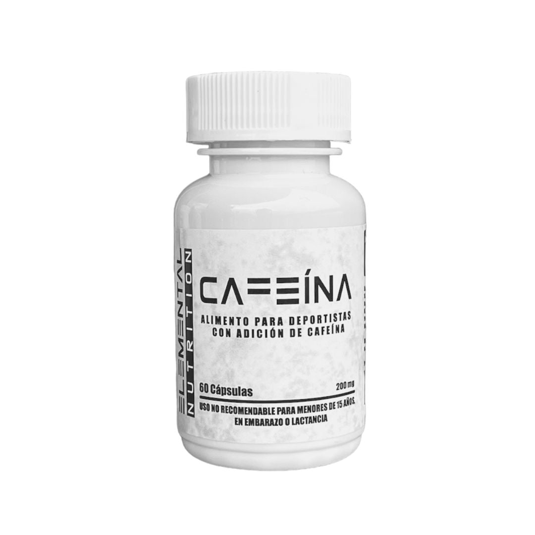 Elemental Nutrition - Cafeína - 200 Mg - 60 Porciones