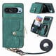 thumbnail image 1 of Funda Tipo Cartera con Correa Cruzada para Google Pixel 9/9 Pro Protección Contra Golpes Verde, 1 of 6