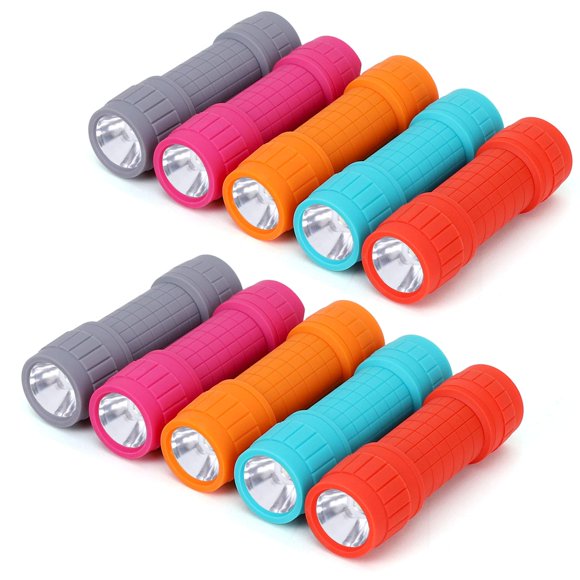 Linterna FASTPRO 10 unidades LED 1W con baterías