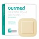 thumbnail image 1 of Aderezo de espuma de silicona Ourmed, grande, 4 x 4 cm, paquete de 10 unidades, impermeable, 1 of 9