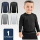 thumbnail image 1 of Camiseta Bambú Primera Capa Polera Niño Cuello Redondo Surtido, 1 of 9