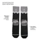 thumbnail image 5 of Calcetin Deportivo Corte Largo Trekking Andor Lhotse negro 40-44, 5 of 7