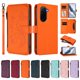 thumbnail image 3 of Funda Cartera Mariposa para [Xiaomi Poco M7 4G] con Soporte y Cremallera Naranja, 3 of 6