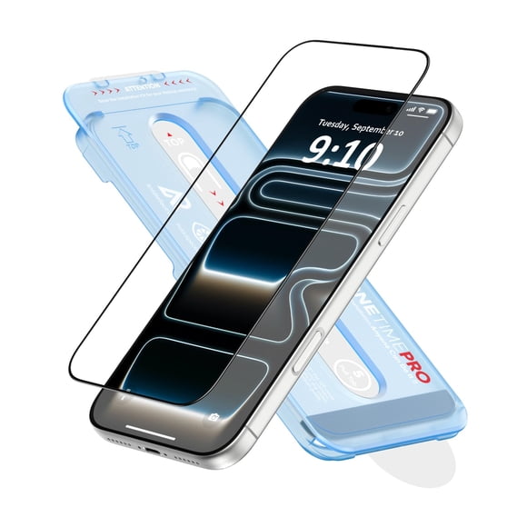 Protector de pantalla FLOLAB NanoArmour ONETIME PRO iPhone 17 Pro Max