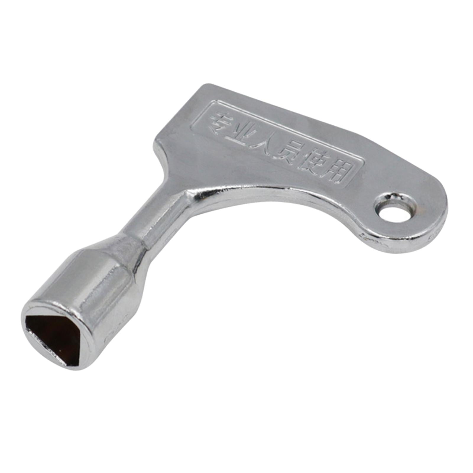 Magideal - Llave De Triángulo Único, Llaves De Bloqueo De Puerta De Elevación, Llave De Medidor De Agua Práctica Multipropósito, Llave De Servicios Públicos