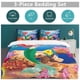 thumbnail image 5 of The Little Mermaid 3-Piece Bedding Set Soft Warm And Comfortable Soft Bed Set for Bedroom, 5 of 5
