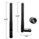 thumbnail image 2 of Antena WiFi Rydocyee WiFi 6 de doble banda 2.4 GHz 5 GHz 5.8 GHz 3 dBi, 2 of 7