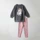 thumbnail image 1 of Conjunto Niña Cute Gris Unicornio, 1 of 5