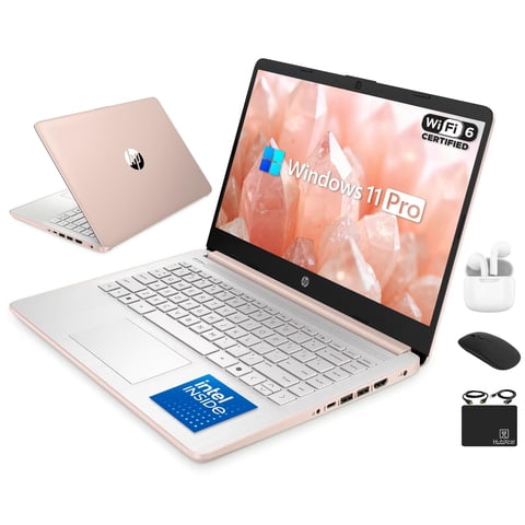 Laptop Hp 14"" Intel N4500 8 Gb 628 Gb Win11 Pro Rose Gold