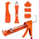 thumbnail image 1 of Kit De Pistola De Calafateo De Silicona Lisa De 300 Ml Con Raspador, 1 of 7