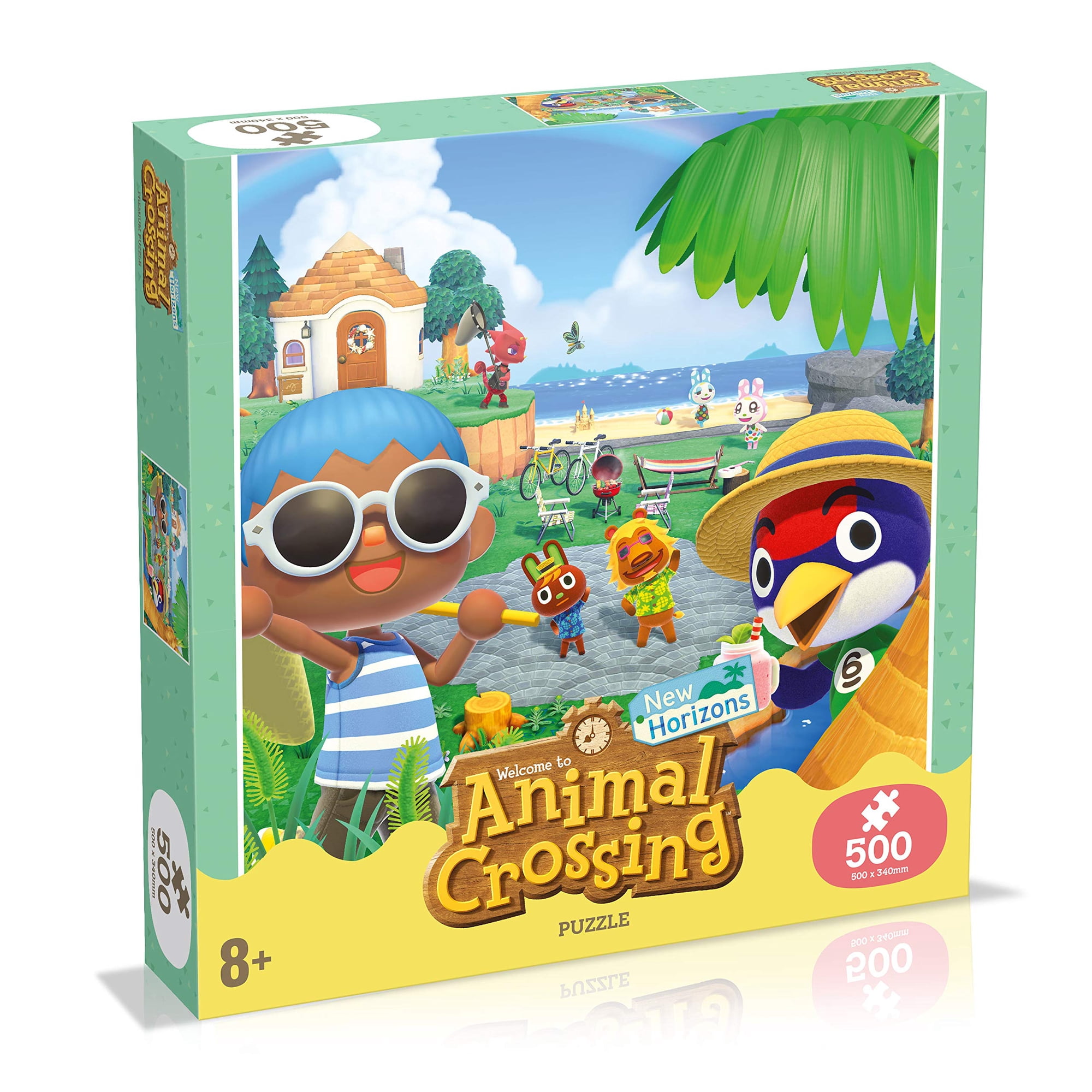 Winning Moves - Rompecabezas: Movimientos Ganadores De Animal Crossing, 500 Piezas