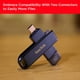 thumbnail image 2 of Unidad de teléfono SanDisk de 128 GB para iPhone con USB-C y Lightning, 2 of 7