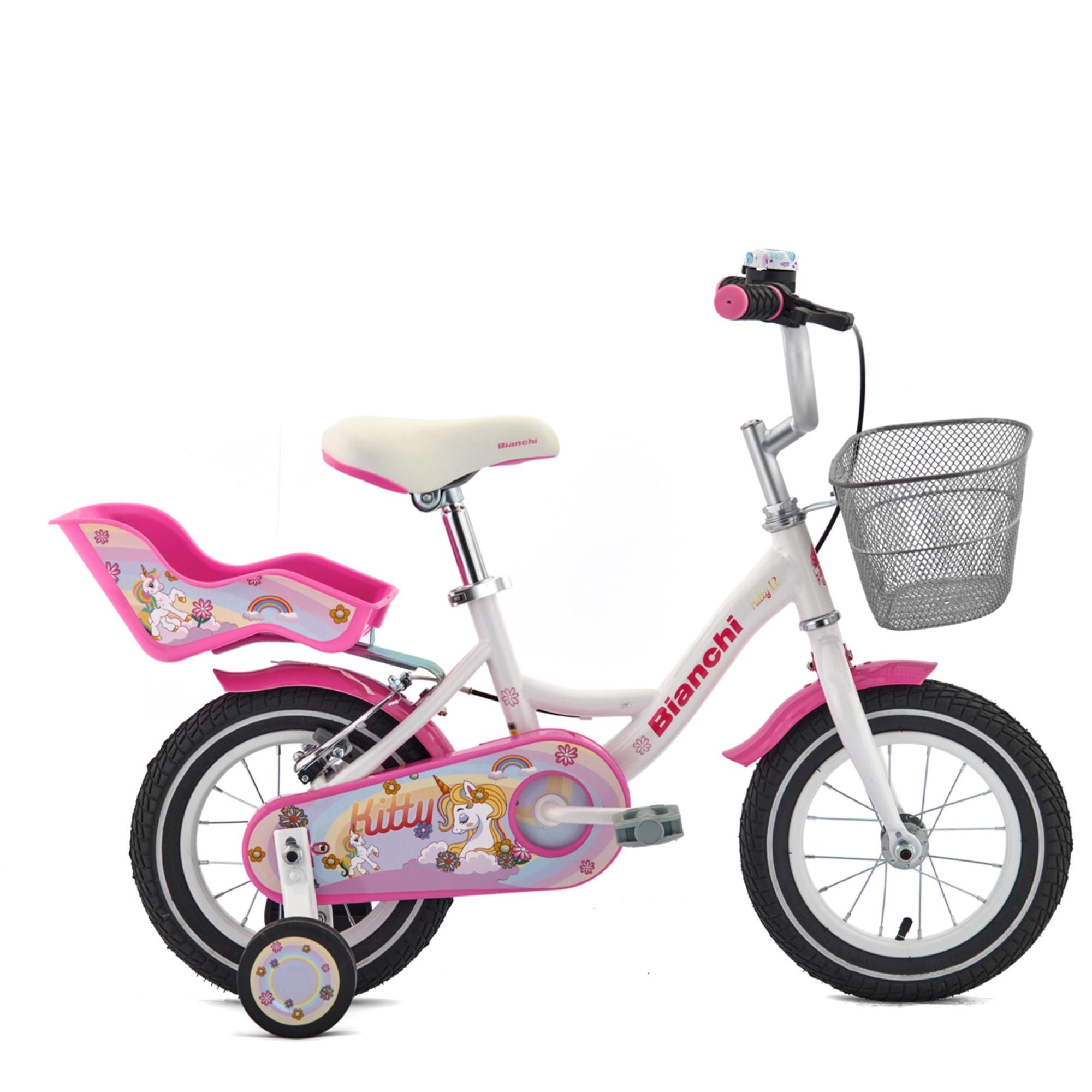 Bianchi - Bicicleta Kitty 12 Blanco / Rosado