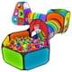 thumbnail image 1 of Carpas y túneles Playz Rainbow para niños con canasta de baloncesto, 1 of 3