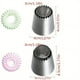 thumbnail image 3 of 1pc, Large Pipping Tip, Stainless Steel Pastry Tip, Russian Icing Nozzle Tips For Frosting, For Cupcake Cake Decorating, Puff Making, Cookie Making, Baking Tools, Kitchen Gadgets, Kitchen Accessories, 3 of 4