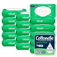 Toallitas Húmedas Desechables Cottonelle Gentleplus 672