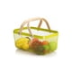 thumbnail image 5 of Canasto Metálico Decorativo Rectangular Con Mango de Madera - Verde, 5 of 7
