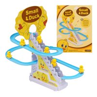 Fliperex - Juguete Pista Pato Small Duck Entretenida Tobogán Carrera Amarillo