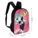 thumbnail image 2 of Battle Kitty-theme Backpack, Campus style schoolbag Bookbag with Adjustable Shoulder Straps And Large Zip Compartment, Unisex Travel Bags., 2 of 6