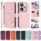 thumbnail image 3 of Funda Cartera Mariposa para [Xiaomi Poco F6] con Soporte y Cremallera Rosa, 3 of 6