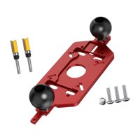 Magideal - Hardware Del Gabinete Del Gabinete Del Gabinete De La Fresación De Enrutadores Jig Múltiple De Múltiples Múltiples Múltiples De La Máquina De Recolecc Placa Base Del Mango