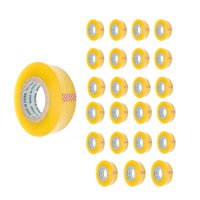 Genérico - Pack 24 Cintas Embalaje Transparente 300 Mtrs Reales 48Mm