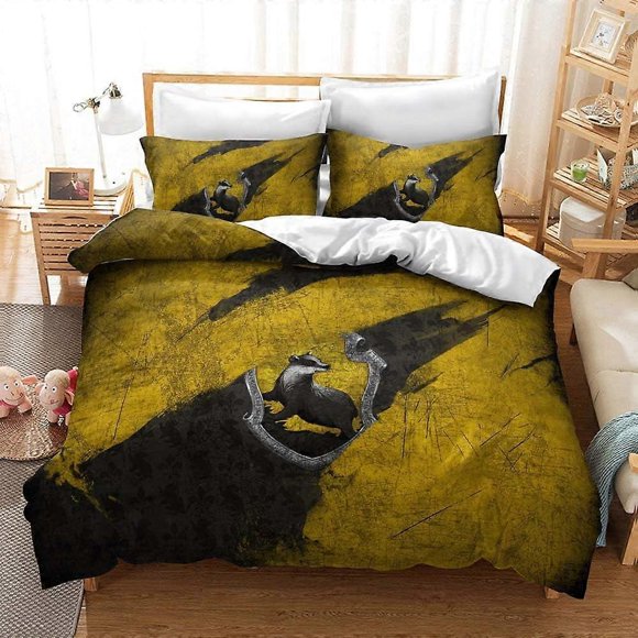 Bedding Duvet Cover Harry-Potters Lightweight Decorative Modern Style Microfiber, Soft Microfiber Bedding Set