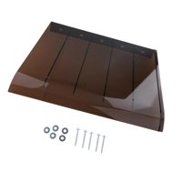 Magideal - Toldo De La Ventana Toldo Toldo De Patio Refugio De Lluvia De Lluvia Protección Contra La Nieve Cubierta De Puerta Delantera Para El Garaje Para Jardí 40Cmx35Cm