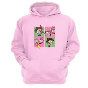 Genérico - Polerón Canguro Padrinos Rosa Talla Xs Unisex