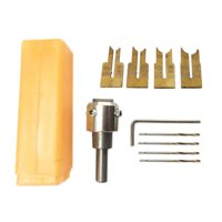 Ioensy - Perlas De Madera Brocas Cuchillas De Bola Brocas De Carpintería Para Sándalo Rojo 9 Piezas