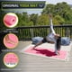 thumbnail image 2 of Tapete de yoga ProsourceFit Original de 6 mm de grosor, antideslizante, rosa, 2 of 6