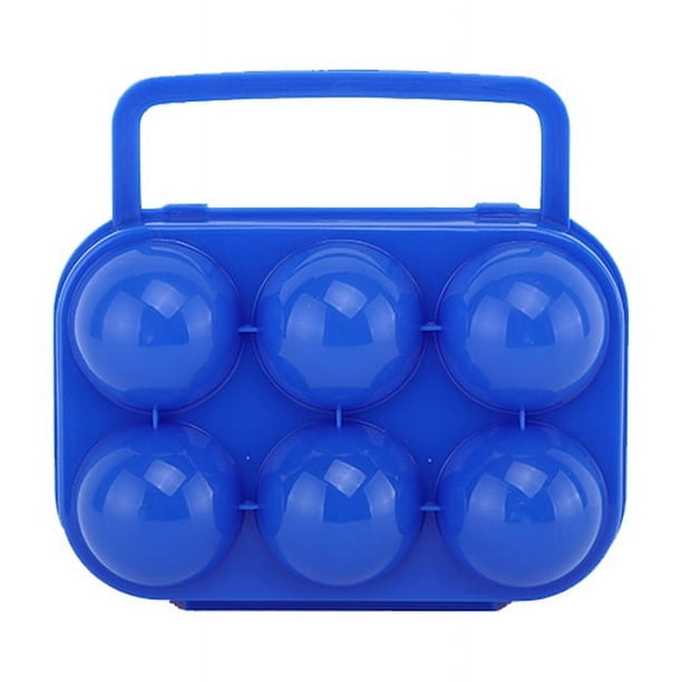 Keep Your Eggs Safe and Fresh with our Portable 6/12 Grid Egg Storage Box - Perfect for Outdoor Picnics, BBQs and Camping!