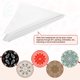 thumbnail image 4 of Uxcell 12-Pack Pañuelos de Color Sólido, 21 Pulgadas/54cm Poliéster Suave Diadema Bufanda Pañuelo para Hombres/Mujeres/Vaquero, Pañuelos Envoltura para la Cabeza [Blanco], 4 of 7