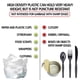 thumbnail image 5 of Bolsas de basura Aluf Plastics, 10 galones (3,78 L), 6 micras, paquete de 1000, 5 of 7