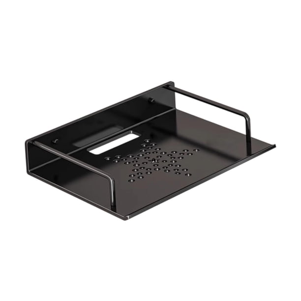 Soporte para Proyector de Pared Estante de Almacenamiento con Agujeros de Ventilación Y Construcción Robusta Adecuado para Dormitorios Oficinas Y Sal 285 x 21 cm