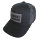 thumbnail image 2 of Sombrero de camionero DEWALT Oakdale Patch para hombre (negro/gris), 2 of 3
