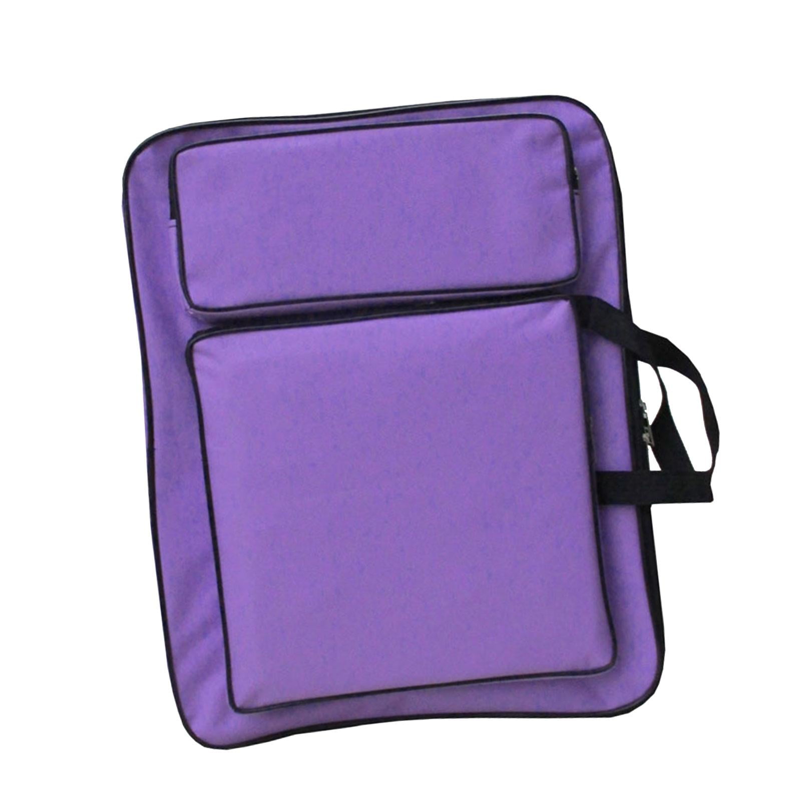 Bothyi - Art Portfolio Case Kid Art Bag Drawing Sketch Books Viajes Artistas Mochila Púrpura