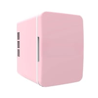 Magideal - Mini Refrigerador Independiente Para Bebidas, Refrigerador Multifunción Para Herramientas De Belleza, Refrigerador Para Vehículos Pequeños, Apartament Rosa