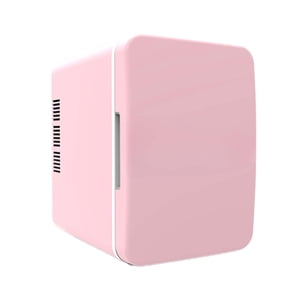 Magideal - Mini Refrigerador Independiente Para Bebidas, Refrigerador Multifunción Para Herramientas De Belleza, Refrigerador Para Vehículos Pequeños, Apartament Rosa