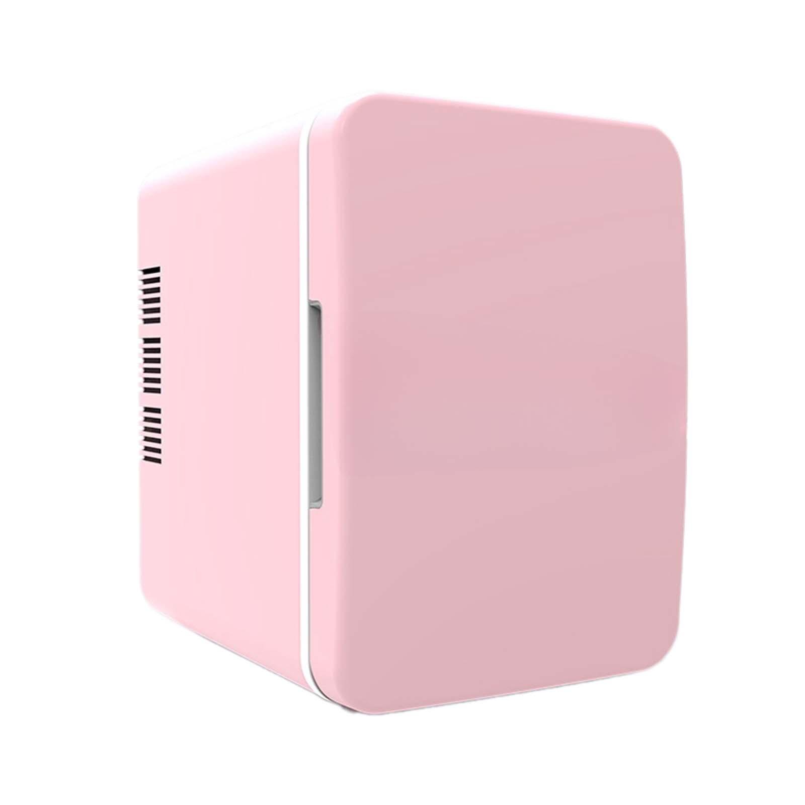 Magideal - Mini Refrigerador Independiente Para Bebidas, Refrigerador Multifunción Para Herramientas De Belleza, Refrigerador Para Vehículos Pequeños, Apartament Rosa