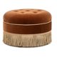 thumbnail image 1 of Puf Jennifer Taylor Home Yolanda 61 cm Redondo Naranja Quemado, 1 of 5