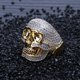 thumbnail image 5 of Anillos Brillantes Punky de Rapero a la Moda con Calavera para Hombre, Cool, con Hielo, Hip Hop, Circonia Cúbica, Anillos para Hombre, 5 of 8