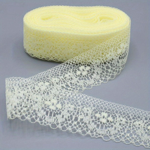 10 Yards Beautiful Lace Trim For Clothes Skirt Bed Sheet Handmade DIY Sewing Accessories Clothing Accessories