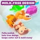 thumbnail image 4 of Juguetes de baño Tub Works Rainforest sin moho, paquete de 6 para bebés y niños pequeños, 4 of 9
