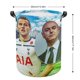 thumbnail image 2 of Harry Kane Cesta de lavandería de gran capacidad redonda con asa, bolsa para ropa sucia plegable, almacenamiento para dormitorio, baño y lavadero 44x35 cm, 2 of 6