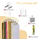 thumbnail image 2 of Organizador de leggings Volnamal con 10 clips, capacidad para 40 leggings, 2 of 7